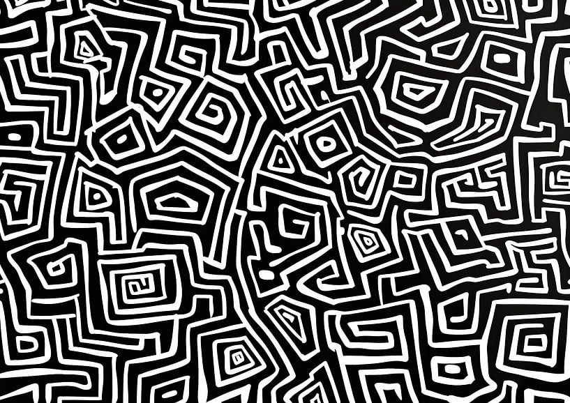 Modern Lines | Modern von ARTEO Gemälde