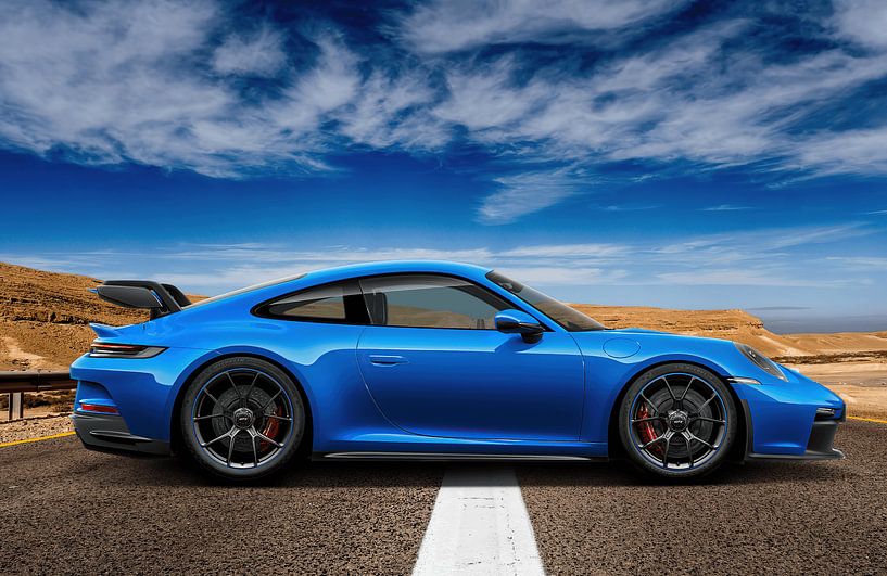 Porsche 911 GT3, German sports car by Gert Hilbink