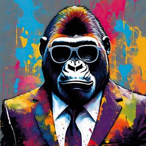 Pop-art Gorilla 03.43