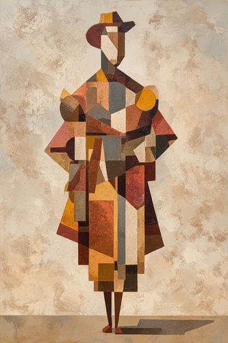 Figuur in Vlakken van Franka Poulain