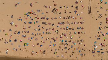 Ganz Holland backt am Meer in Egmond von aerovista luchtfotografie