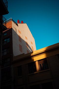 City Silhouette in Morning Light by Jarne van Laar
