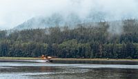 Floatplane landing - Glendale Cove, British Columbia