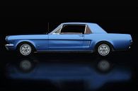Ford Mustang GT Seitenansicht von Jan Keteleer Miniaturansicht