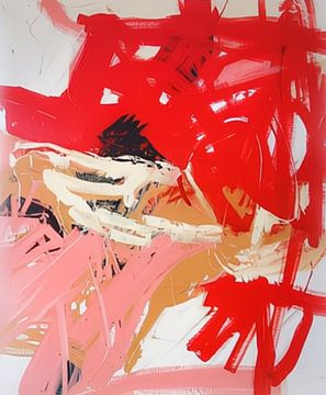 Abstrakt Expressionismus - Malerei Druck 01