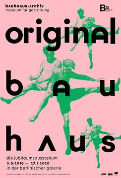 Original Bauhaus Poster - Pink