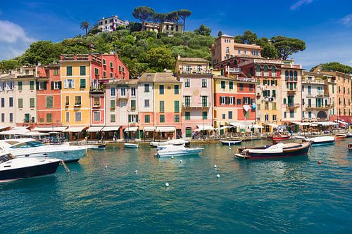 Le port coloré de Portofino en Italie