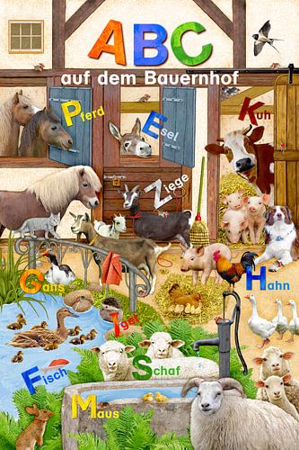 ABC on the farm by Marion Krätschmer