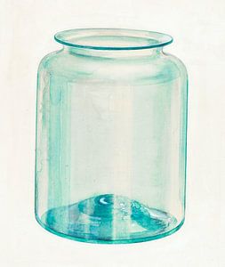 Minimalistische Blumenvase