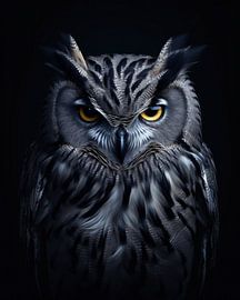 Portrait d'une chouette