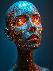 Femme mosaïque