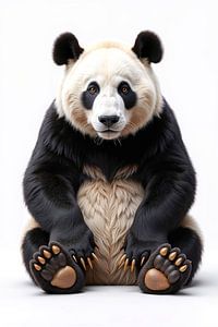 PANDA: Premium Porträt Fine Art Wandbild