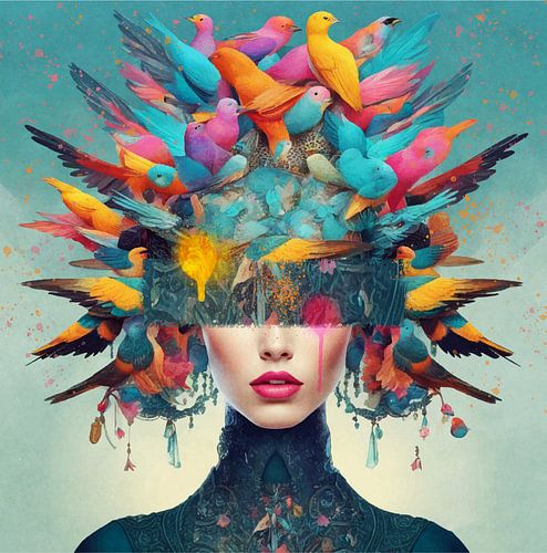 It's my bird day by Mirjam Duizendstra