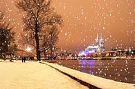 Cologne in winter by Stefan Havadi-Nagy thumbnail