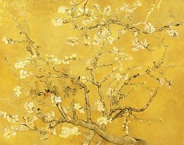 Almond blossom by Vincent van Gogh (yellow)