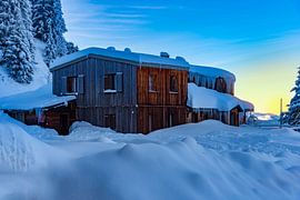 Sunrise in the Swiss Alps by Mike Maes