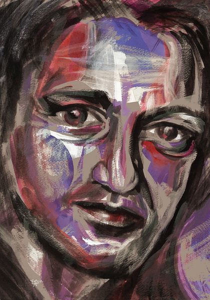Ein Gesicht ist eine Landschaft von ART Eva Maria