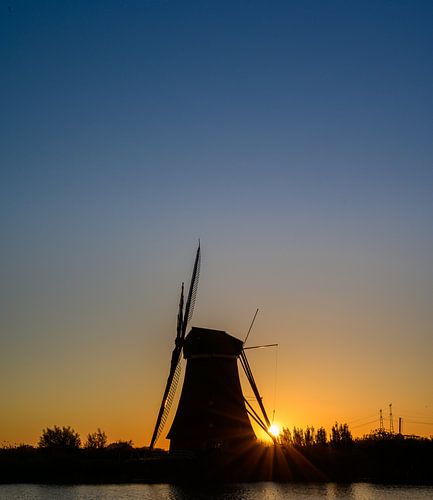 The windmills of Kinderdijk