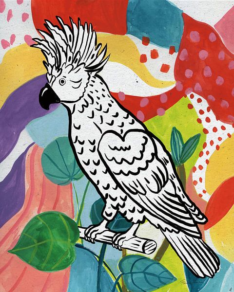 Jungle cockatoo, Farida Zaman van Wild Apple