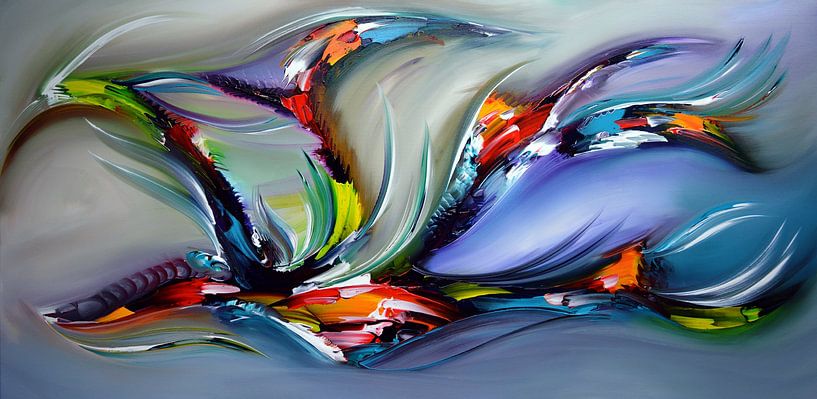 Blue by Gena Theheartofart