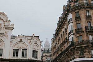 Vue du Sacré-Cœur à Paris, France sur Manon Visser