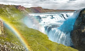 Regenbogen-Wasserfall von Niels Hemmeryckx