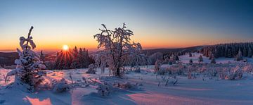 Wintersprookje Rhön van Andre Michaelis