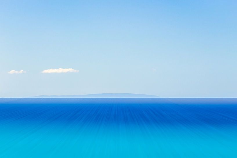Gavdos mit Wolken in blau von Frank Kremer