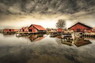 Another boathouse village van Marc Hollenberg thumbnail