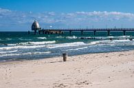 Seebrücke an der Ostseeküste in Zingst auf dem Fischland-Darß von Rico Ködder Miniaturansicht