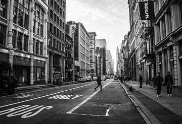 Straatbeeld van New York van Kiki Multem