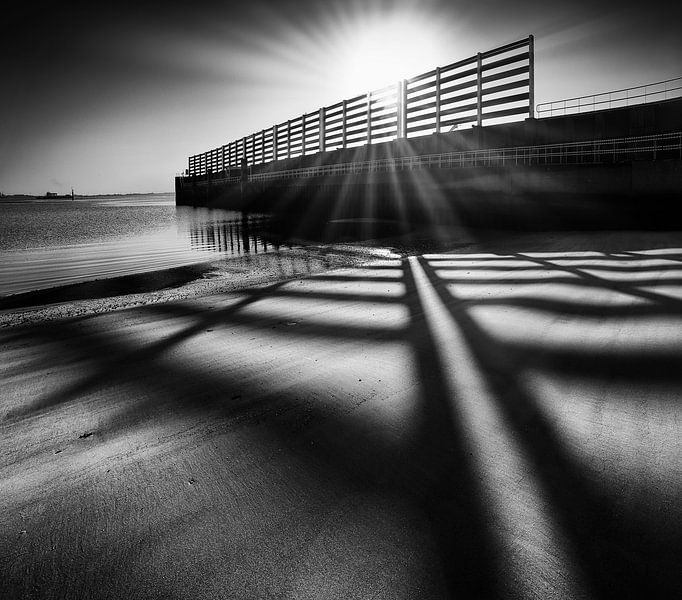 Old ferry harbour Breskens by patrick verweire