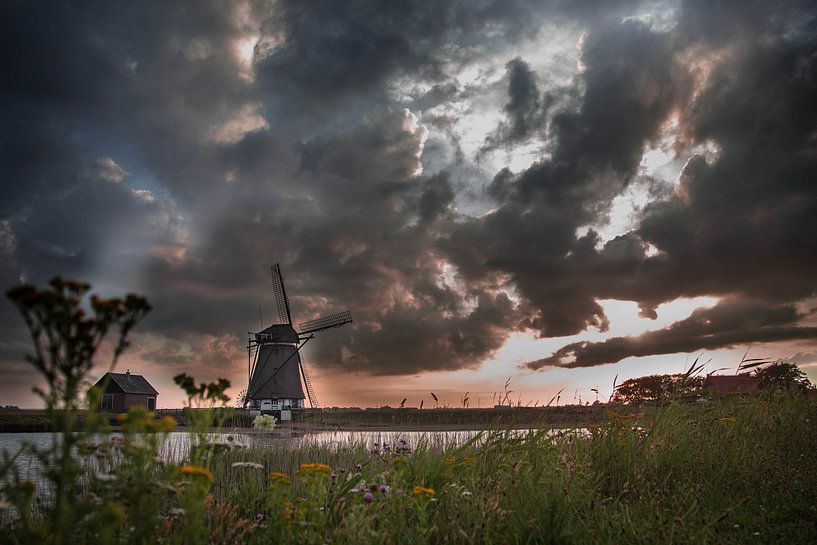 Molen Het Noorden Texel van Jitske Cuperus-Walstra