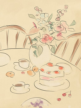 Thee en rozen