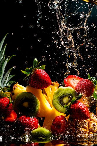 Fruitige explosie in tijdloze duisternis