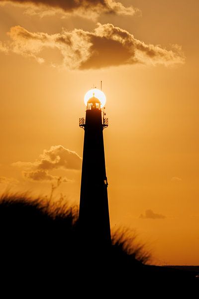 Sunset Breskens Lighthouse by Andrew Fotografie