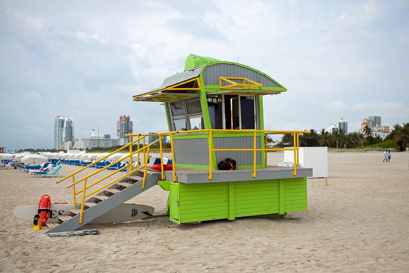 Miami Beach (Florida) - Lifeguard cabin by t.ART