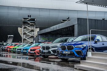 The latest models from BMW M.