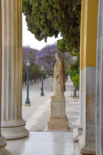 Beeld van Zappas bij het Zappeion