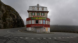L'hôtel Belvédère au col de la Furka sur Edwin Kooren