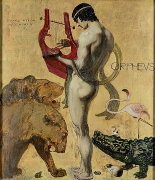 Franz von Stuck - Orphée et les animaux (1891) sur Peter Balan