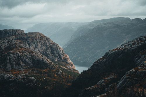Preikestolen hike van JNphotography