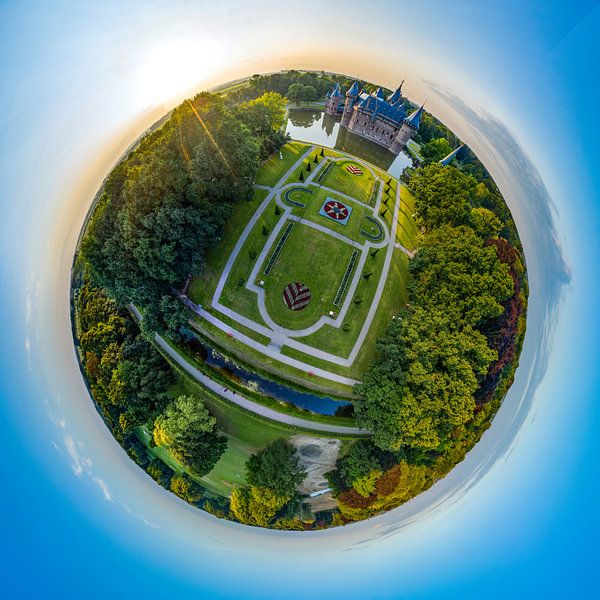 Winziger Planet Schloss Das Haar von gwen van Mossevelde