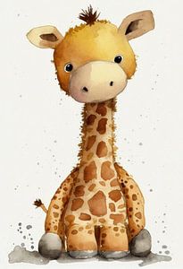 Giraffe kinderkamer