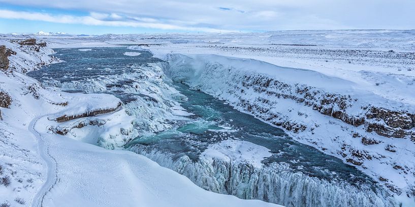 Gullfoss waterfall - IJsland von Tux Photography