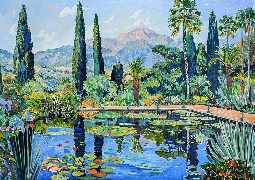 Landschap Schilderij van ARTEO Schilderijen