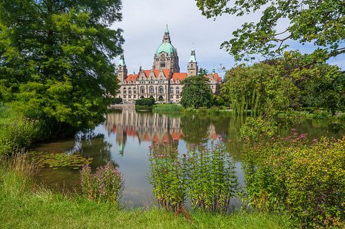 Neues Rathaus mit Maschteich