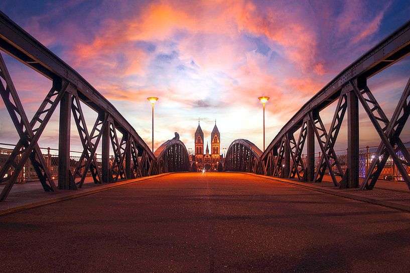 Wiwilibrücke Freiburg von Patrick Lohmüller
