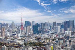 Faszinierende Tokio Skyline