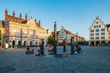 Historical buildings in Rostock, Germany by Rico Ködder